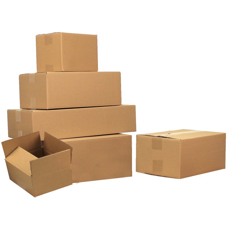 1-wellige Faltkartons 240x140x75 mm