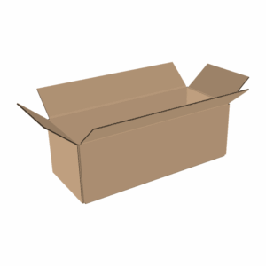 1-wellige Faltkartons 750x300x150 mm