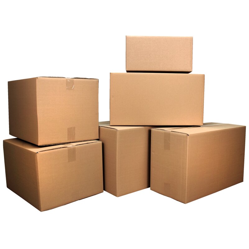 2-wellige Faltkartons 600x400x300-400 mm