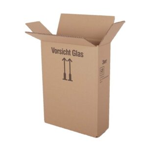 BOXXwell Flaschenversandkartons ohne Gefache | 3 Flaschen 0