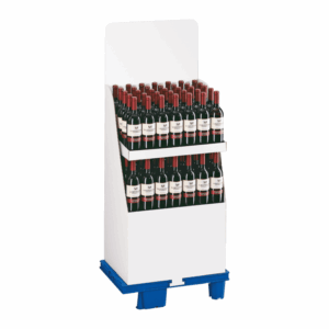 Manteldisplay Weiß - stabile & nachhaltige Verpackungslösung aus Wellpappe