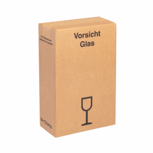 Postversandkarton Für Den Präsentkarton Champagner Classic - stabile & nachhaltige Verpackungslösung aus Wellpappe