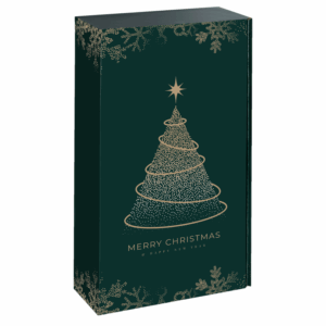 Präsentkarton Christmas Tree - stabile & nachhaltige Verpackungslösung aus Wellpappe