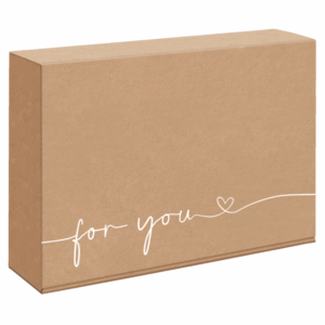 Präsentkarton For You - stabile & nachhaltige Verpackungslösung aus Wellpappe