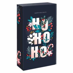 Präsentkarton Hohoho - stabile & nachhaltige Verpackungslösung aus Wellpappe