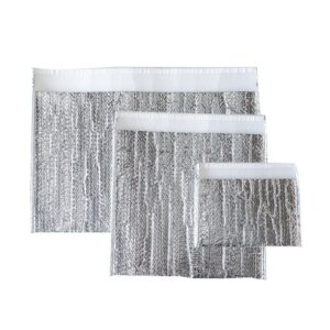 Thermohüllen mit Luftkissenpolster 400x400 mm | Größe S